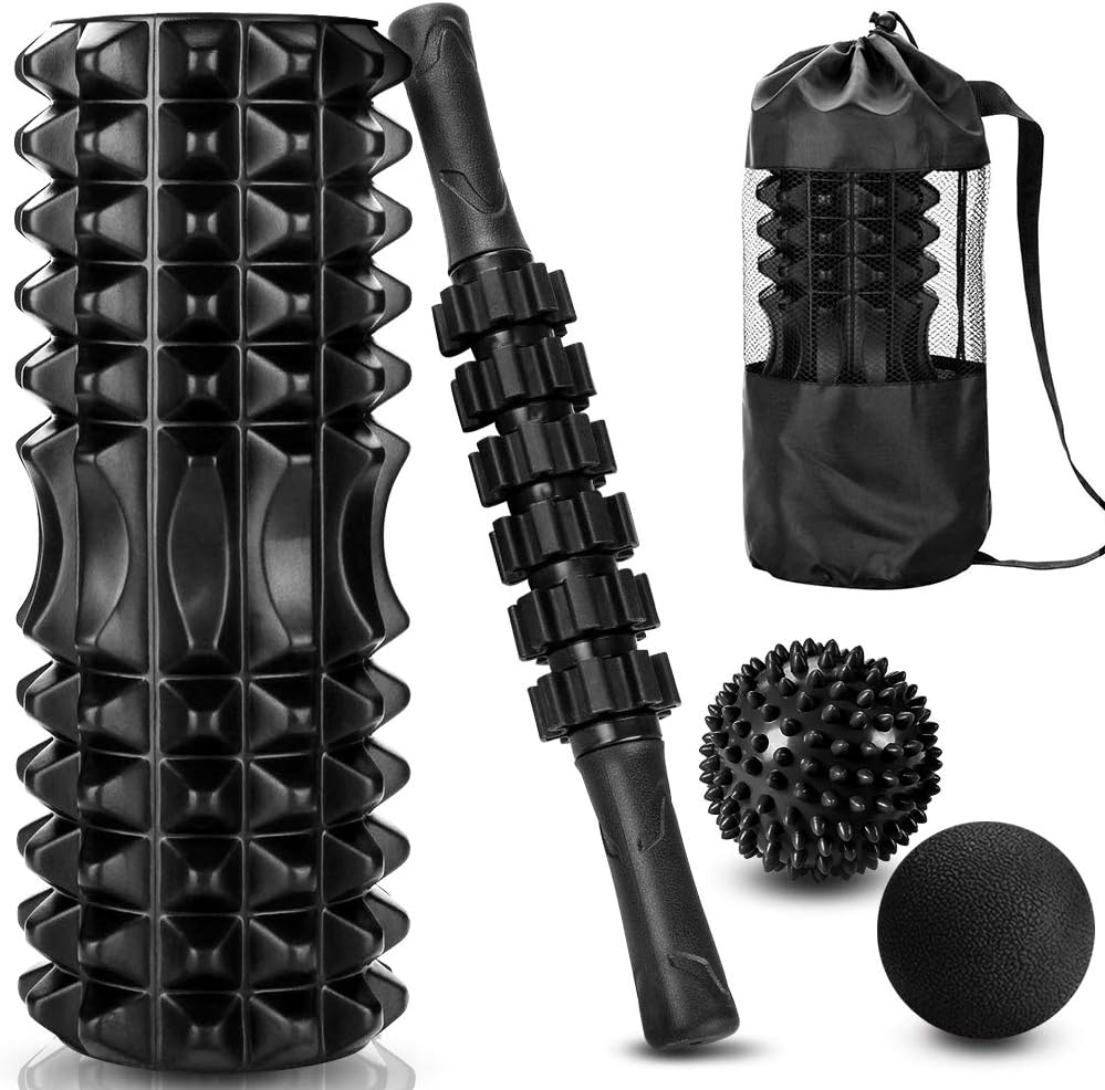 Pilates Ball Mini - Bola pijat rol busa 5 dalam
