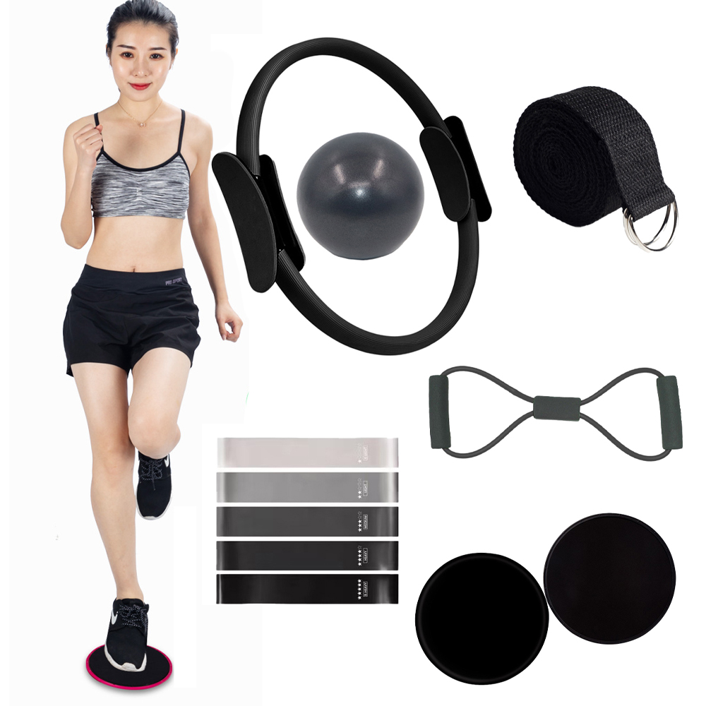 Pilates Ball Mini - 11Pcs Set Peralatan Pilates Aksesoris Latihan