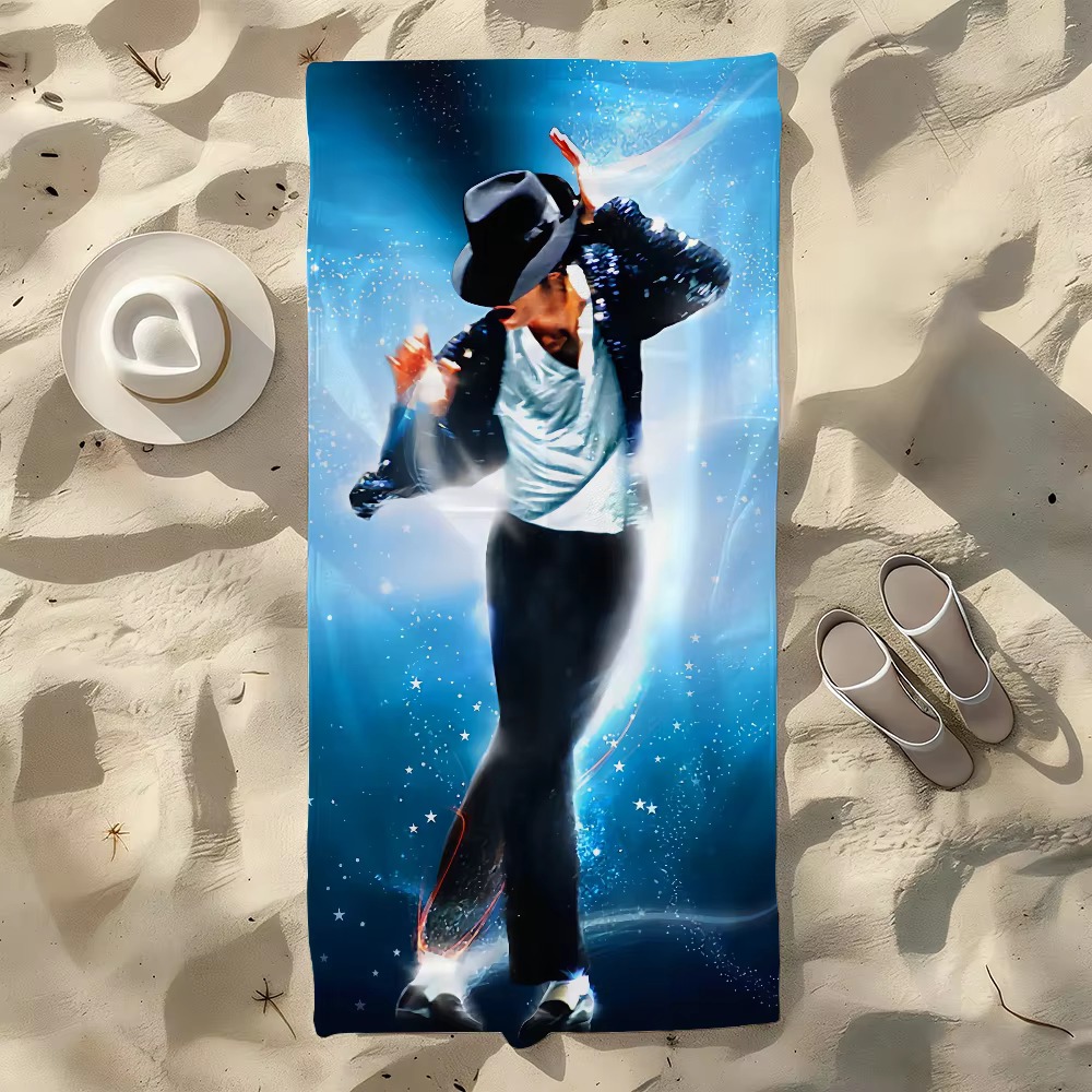 Pilates Yoga Towel - M-Michael J-Jackson Handuk Pantai Cepat Kering,
