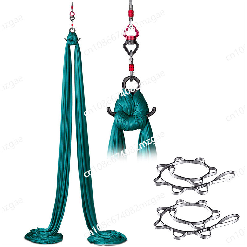 Aerial Silk Hammock - Hammock yoga aerial stretch sutra, perlengkapan