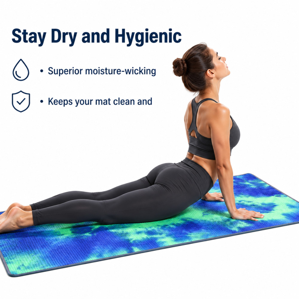 183*63*1.5Cm Handuk Yoga Anti  - Pilates Yoga Towel ulasan dan harga