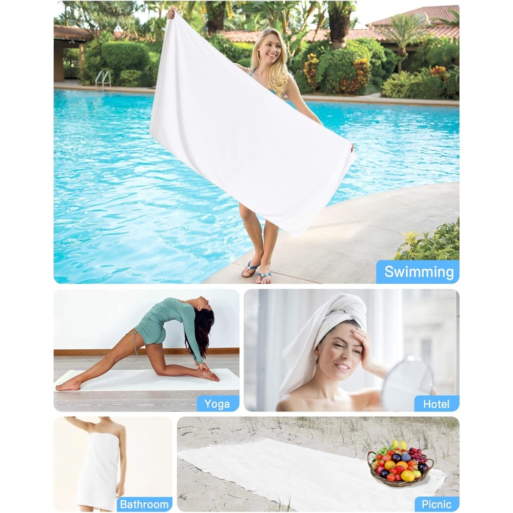 1 Buah Handuk Pantai Handuk Pu - Pilates Yoga Towel ulasan dan harga