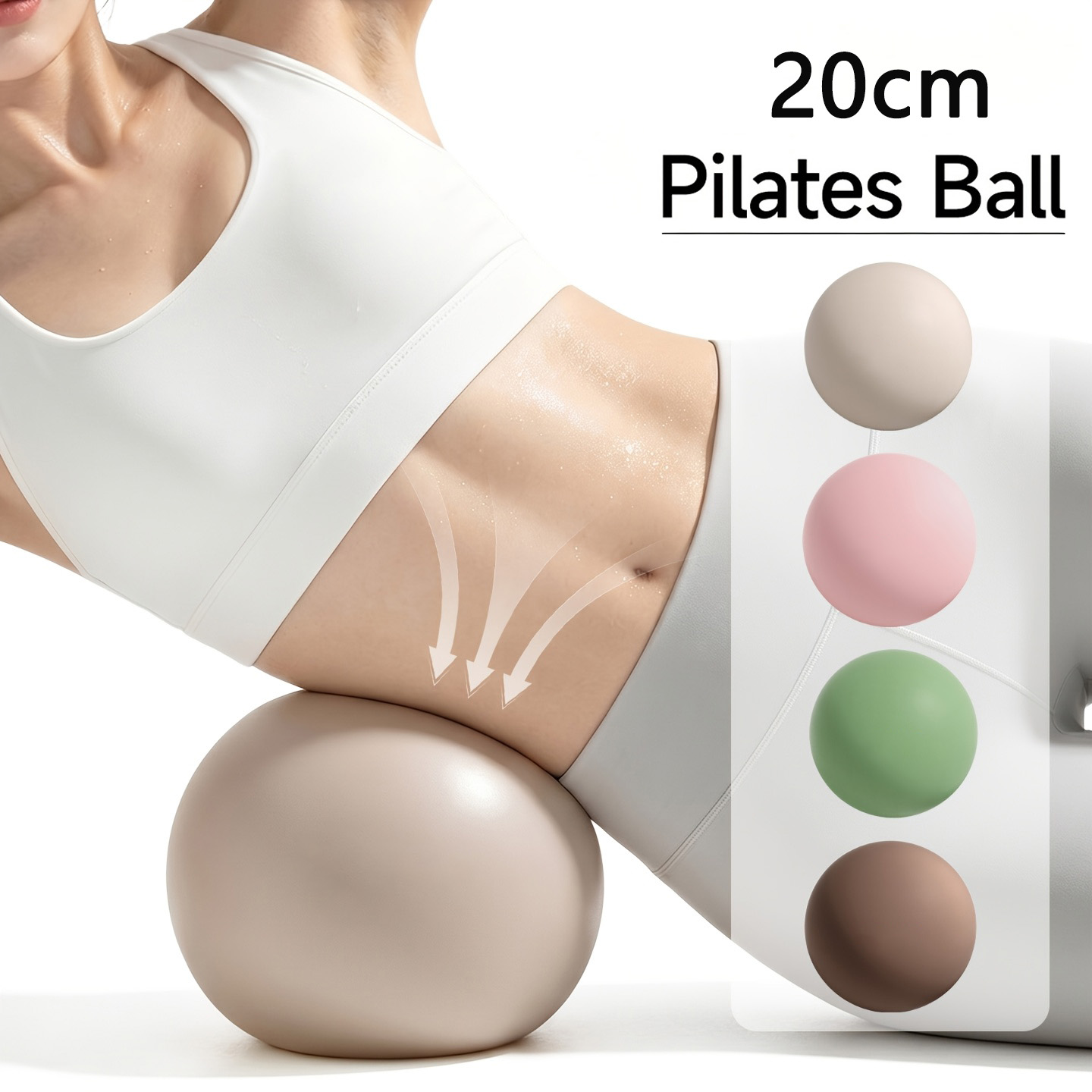 Bola Yoga Mini 7,87 Inci, Bola - Pilates Ball Mini ulasan dan harga