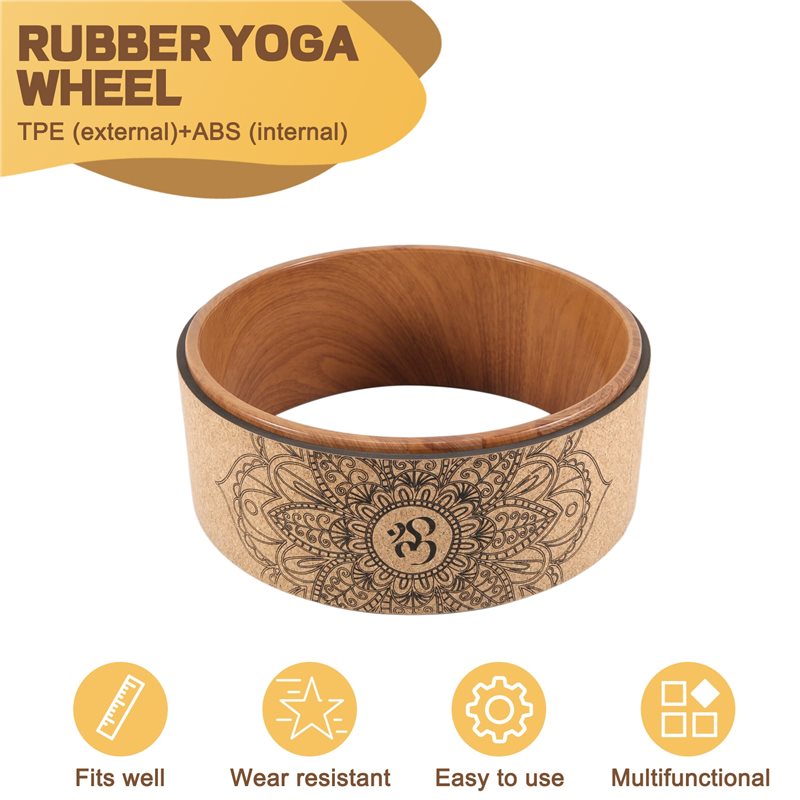 Roda Yoga Superior-Cork untuk  - Yoga Wheel Dharma ulasan dan harga
