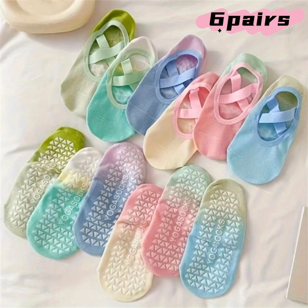 6 Pasang Kaus Kaki Yoga Anti S - Pilates Yoga Towel ulasan dan harga