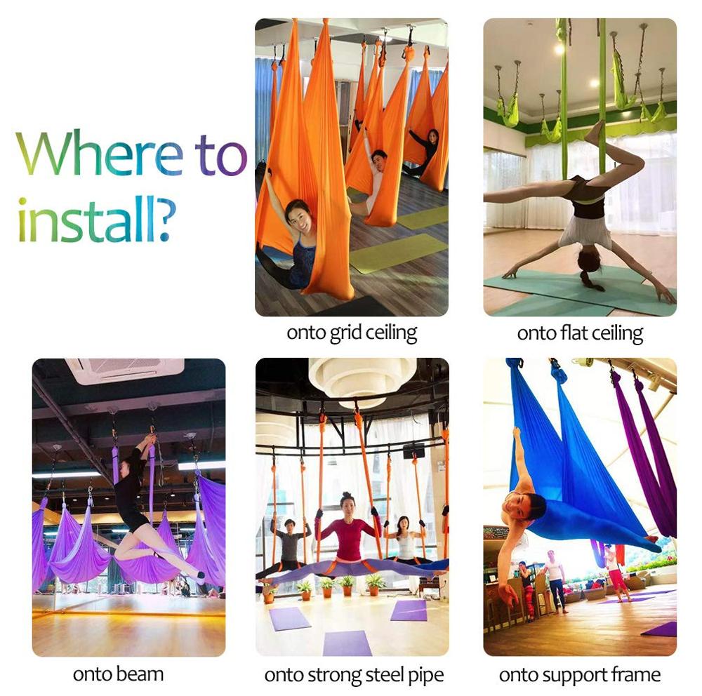 Ayunan Yoga Udara 4/5/6/7M, Ha - Aerial Silk Hammock ulasan dan harga