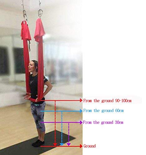 Ayunan Yoga Udara 4/5/6/7M, Ha - Aerial Silk Hammock ulasan dan harga