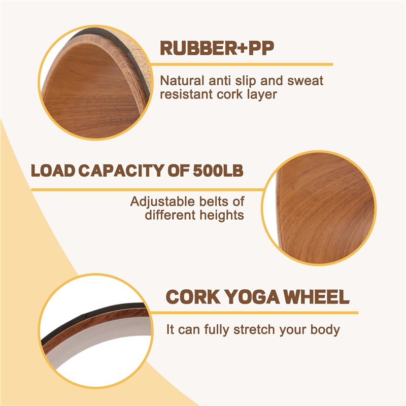 Roda Yoga Gabus Ramah Kantong  - Yoga Wheel Dharma ulasan dan harga